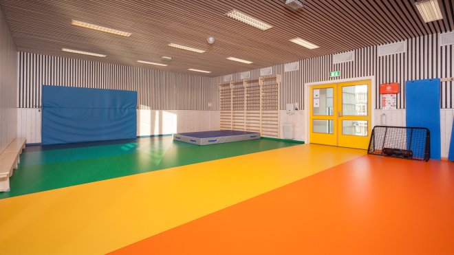 Bilde av gymsal