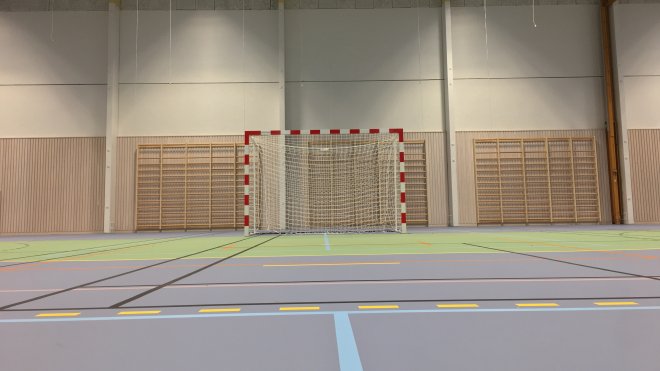 Bilde av hallen