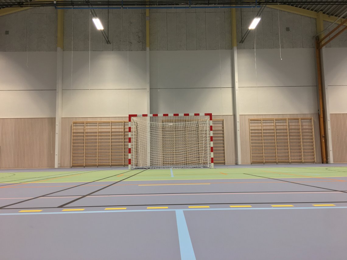 Bilde av hallen